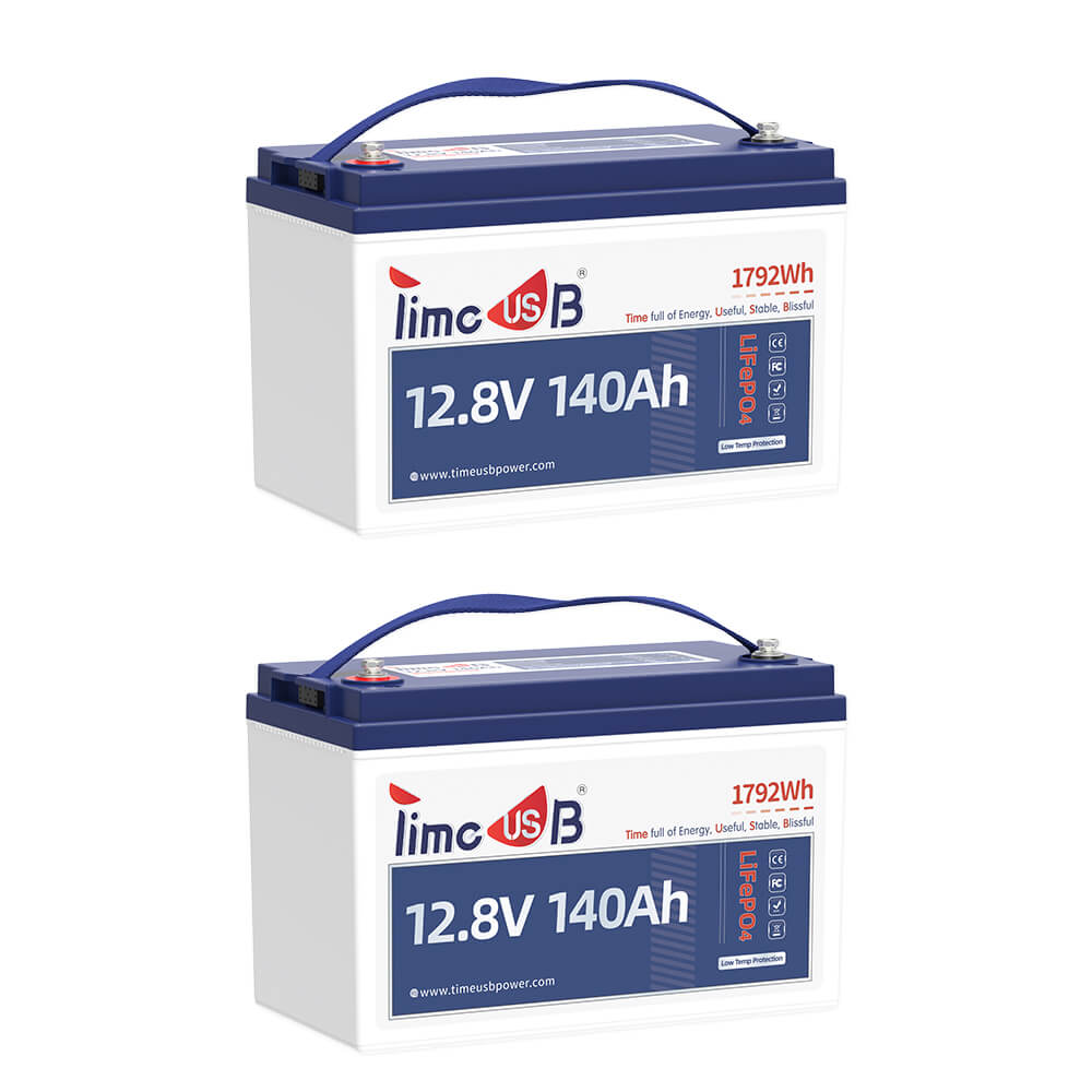 12V 140Ah Lithium Battery 2 pack