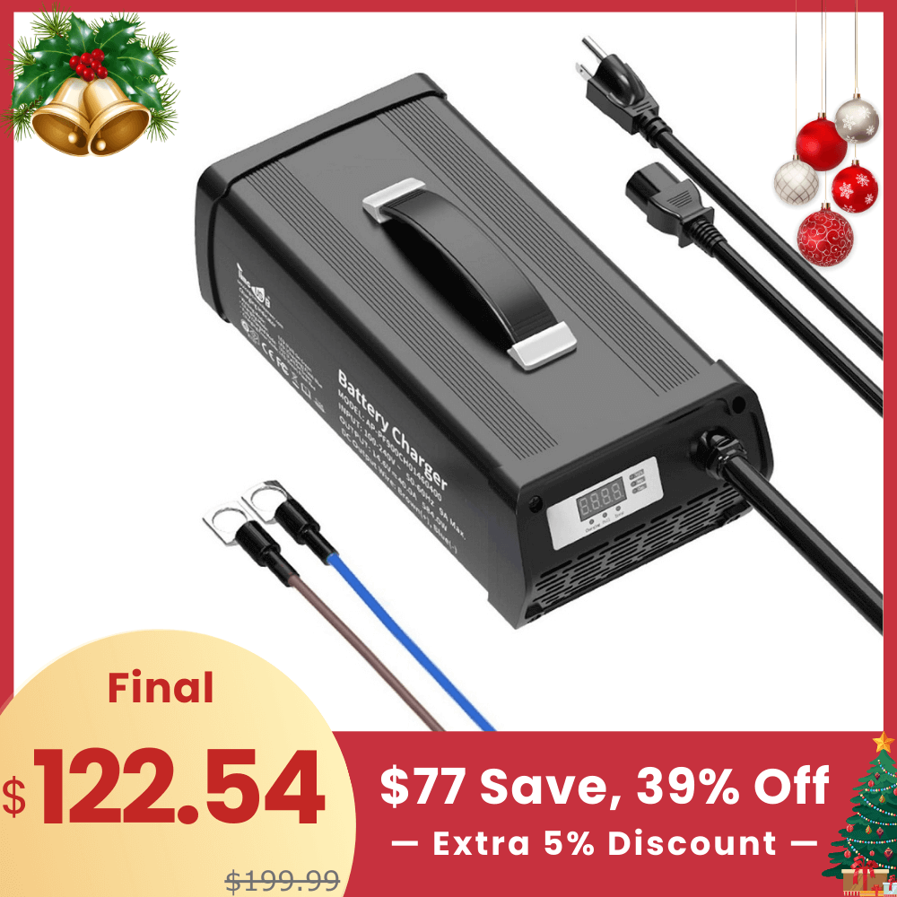 【🎄Christmas Sale】Timeusb 14.6V 40A LiFePO4 Battery Charger