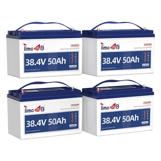 4-pack 36V 50Ah lithium battery