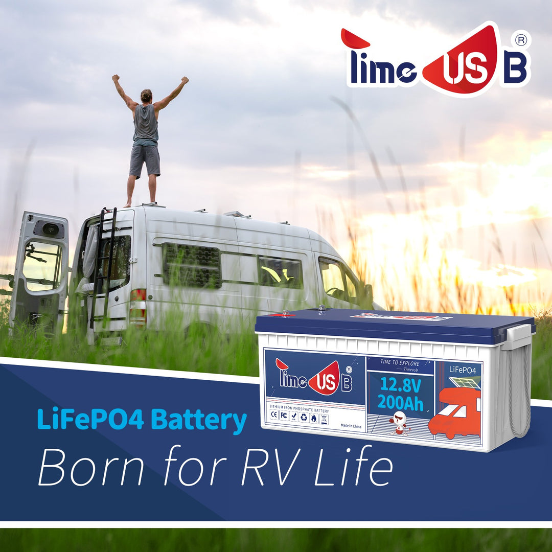 LiFePO4 battery born for RV life