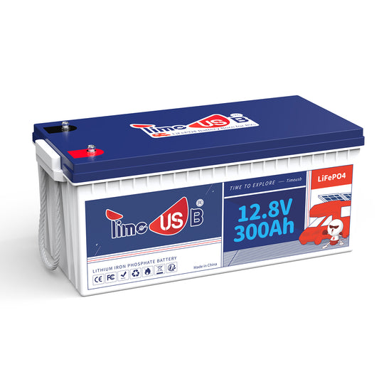 Second-hand Timeusb 12V 300Ah LiFePO4 Battery