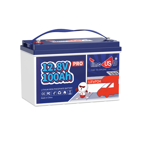 Timeusb 12V 100Ah LiFePO4 Battery Pro