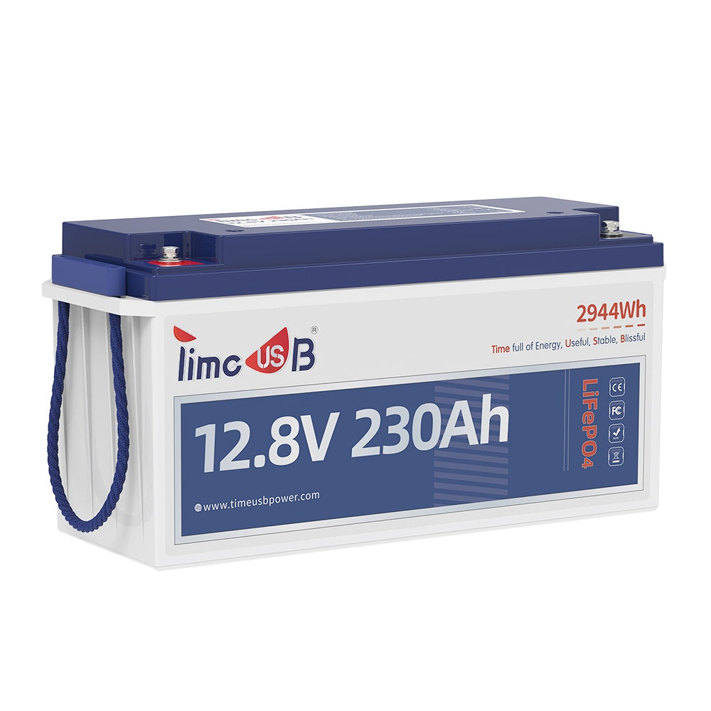 Timeusb 12V 230Ah LiFePO4 battery