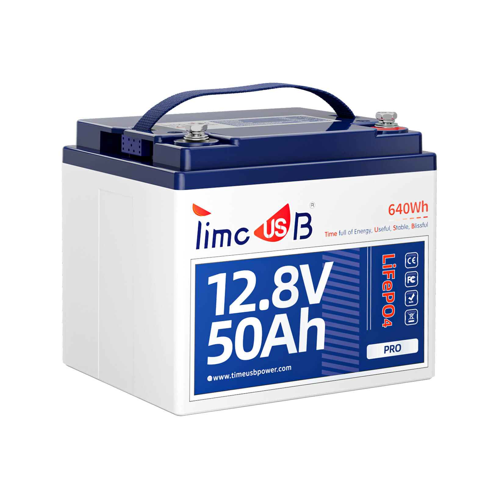 Timeusb 12V 50Ah Lithium Battery Pro